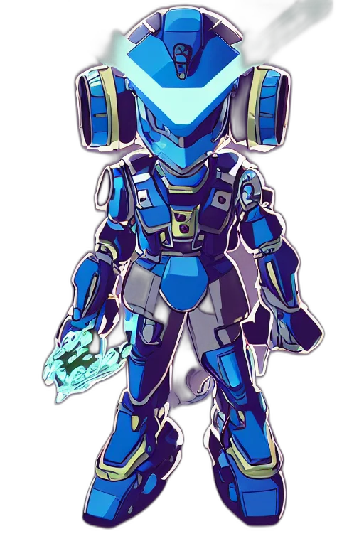 robot, concept art, pixel art, anime transparent PNG cut-out