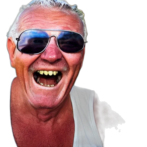 face, mask, creature, animal, photorealistic, vaporwave, 3d render, old transparent PNG cut-out