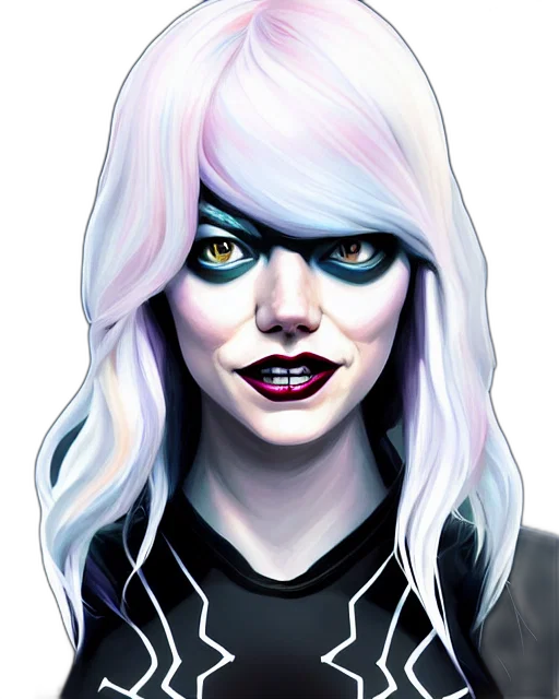 face, comic book art, concept art, fantasy art transparent PNG cut-out