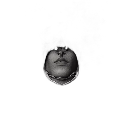 face, crown, mask, jewelry, photorealistic, pencil sketch, 3d render, concept art transparent PNG cut-out