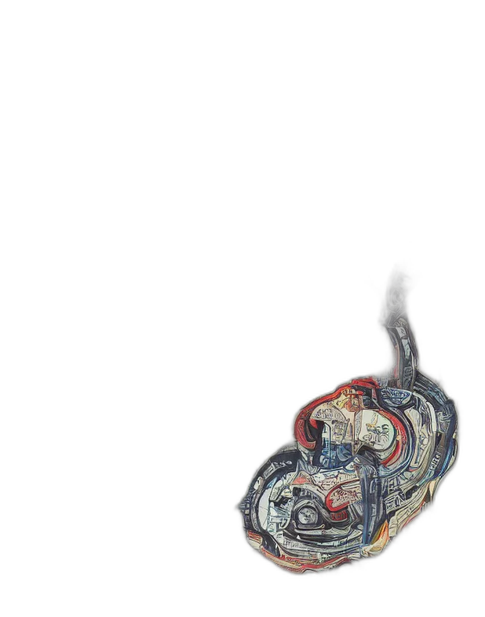 shoes, mask, hat, robot transparent PNG cut-out
