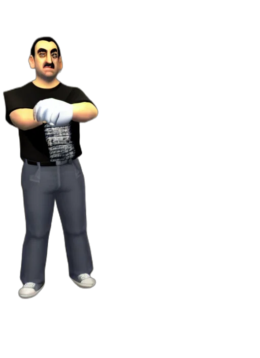 staff, animal, jacket, robot transparent PNG cut-out