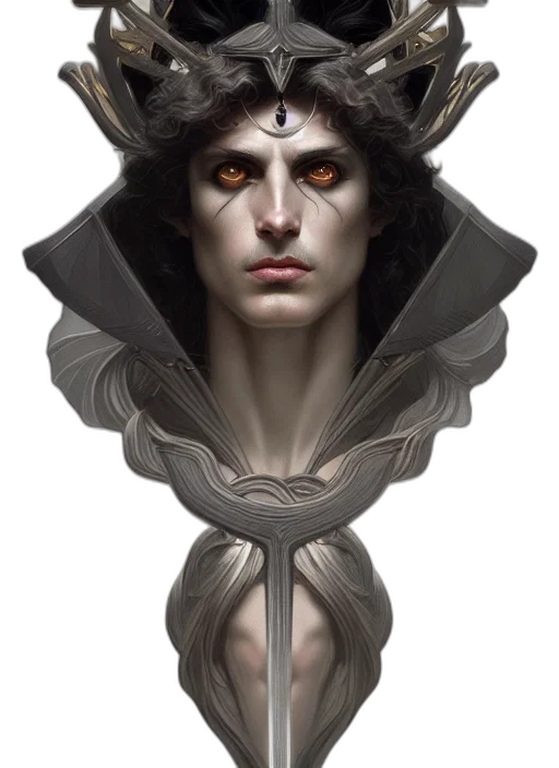 face, mask, crown, jewelry transparent PNG cut-out