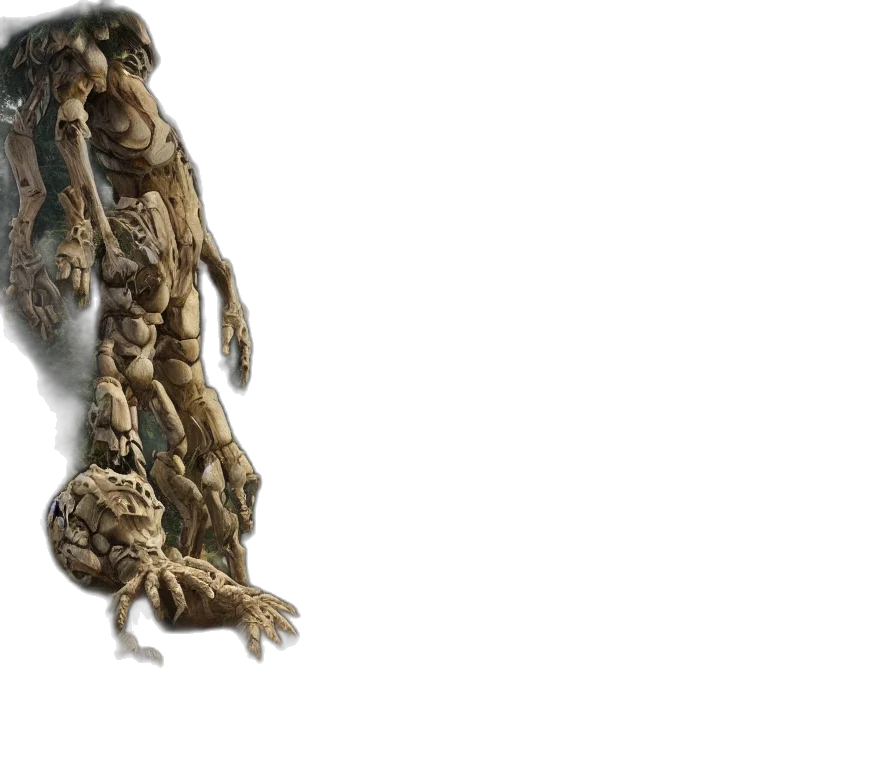 hair, creature, mask, animal, 3d render, concept art, photorealistic, beautiful transparent PNG cut-out