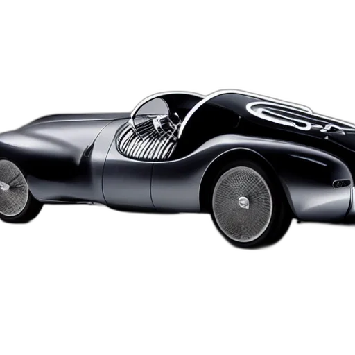 car, photorealistic, concept art, 3d render, bugatti, type, atlantic, concept transparent PNG cut-out