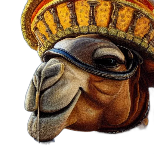 mask, face, hat, crown, photorealistic, oil painting, concept art, fantasy art transparent PNG cut-out