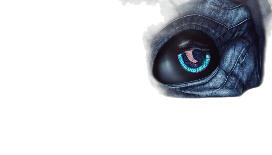 mask, face, robot, creature transparent PNG cut-out