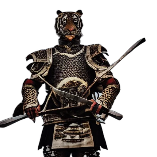 mask, animal, concept art, 3d render transparent PNG cut-out
