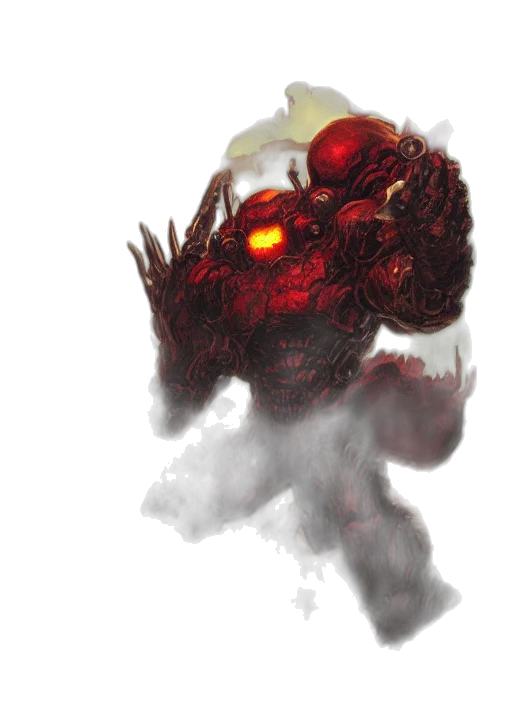 robot, creature, mask, weapon transparent PNG cut-out