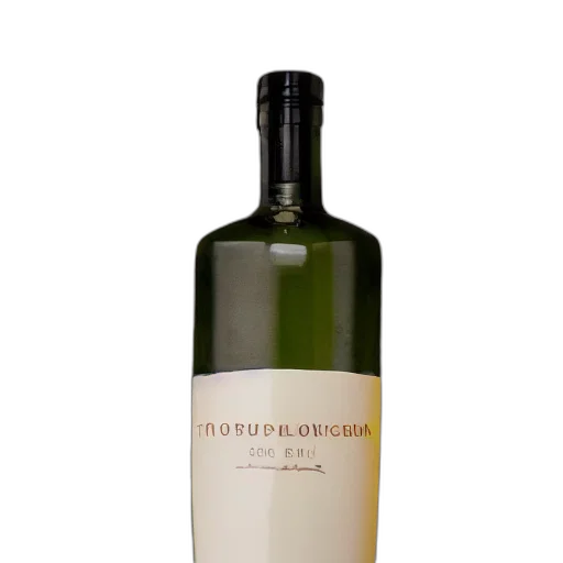 bottle, liqueur, modern, design transparent PNG cut-out