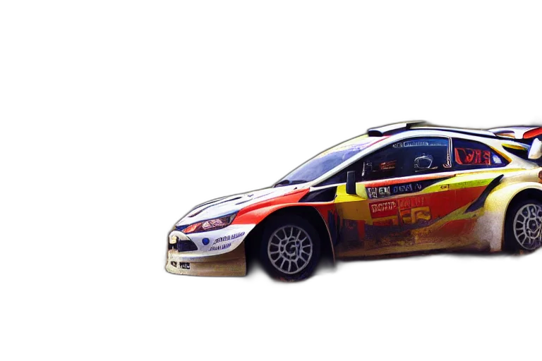 car, 3d render, concept art, photorealistic transparent PNG cut-out