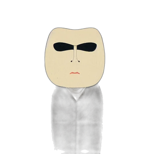 mask, face, robot, jacket, 3d render, cartoon, concept art, photorealistic transparent PNG cut-out