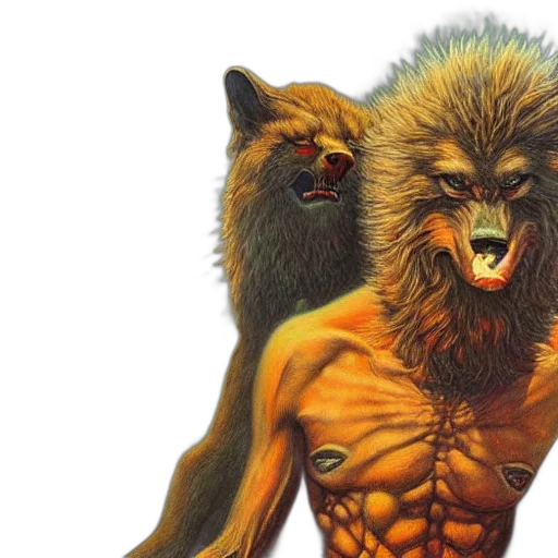 animal, creature, photorealistic, concept art transparent PNG cut-out