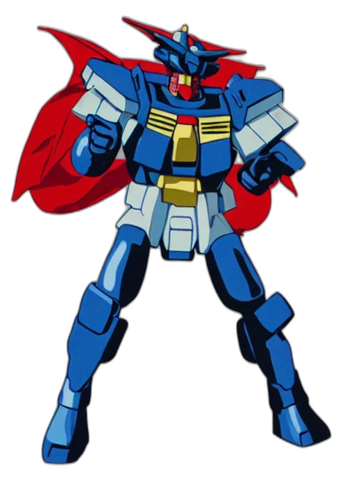 robot, weapon, concept art, pixel art, blue, obama, boxing, gundam transparent PNG cut-out
