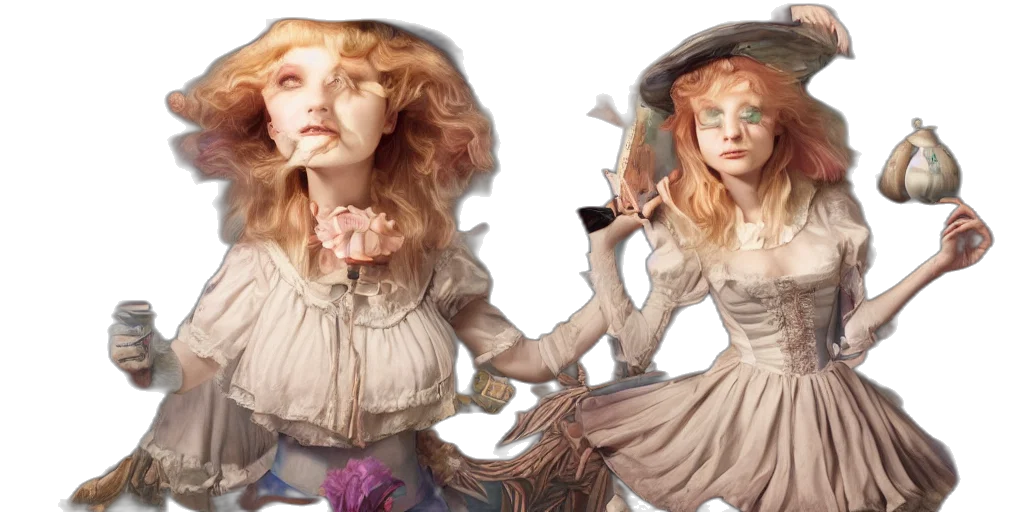 dress, concept art, fantasy art, photorealistic transparent PNG cut-out