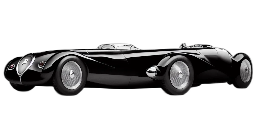 car, photorealistic, concept art, 3d render, cartoon, retro, futuristic, bugatti transparent PNG cut-out