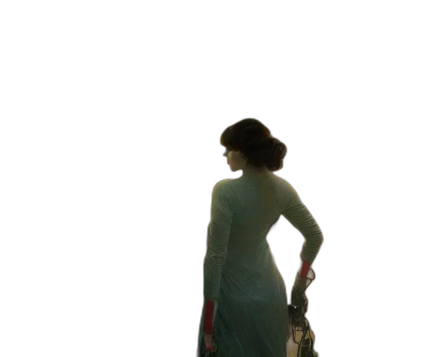 dress, staff, sword, crown transparent PNG cut-out