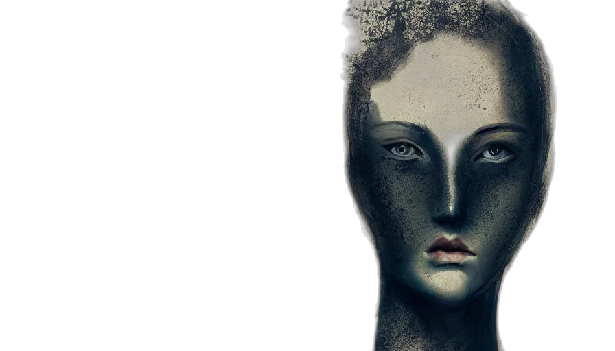 mask, face, crown, creature transparent PNG cut-out