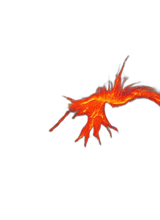 dragon, creature, animal, hair, concept art, 3d render, pixel art, fantasy art transparent PNG cut-out