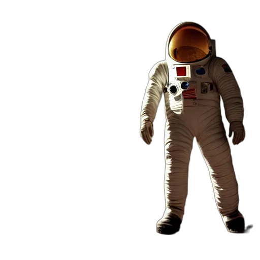 jacket, robot, mask, concept art, outer space, astronaut, landing, mars transparent PNG cut-out