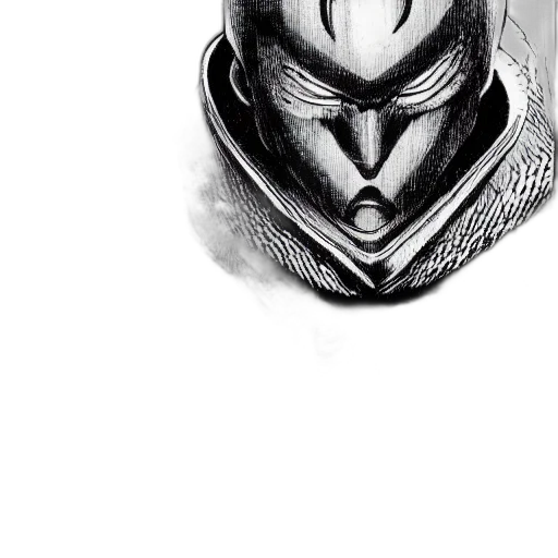 mask, face, robot, sword transparent PNG cut-out