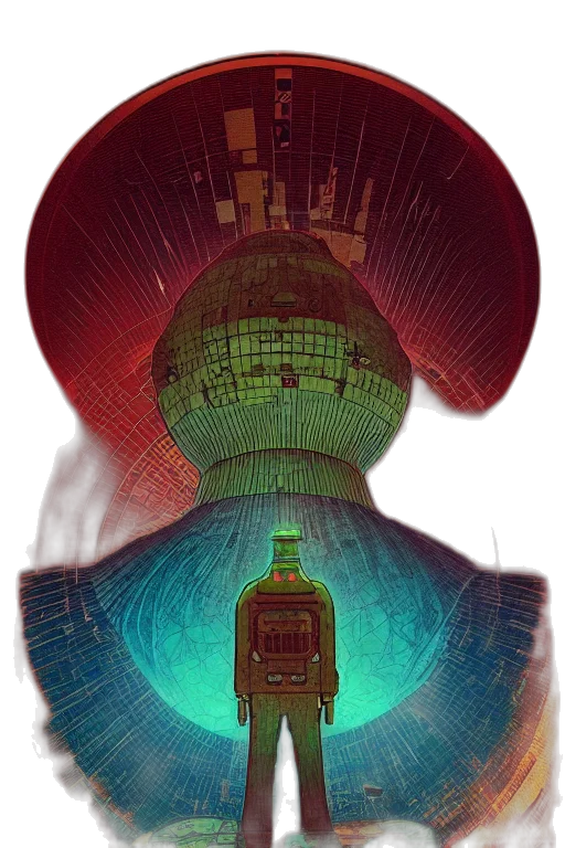 bottle, hat, crown, mask transparent PNG cut-out