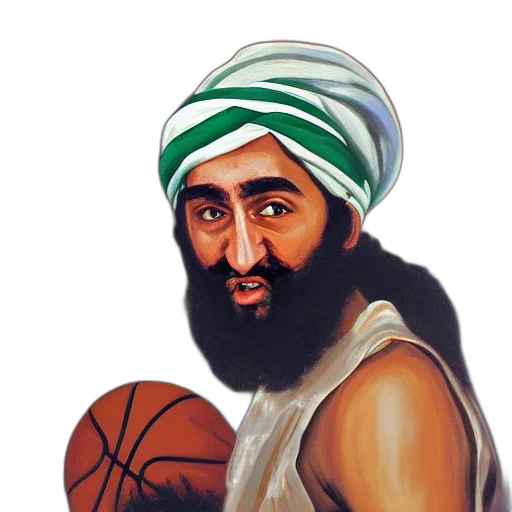 face, photorealistic, cartoon, oil painting transparent PNG cut-out