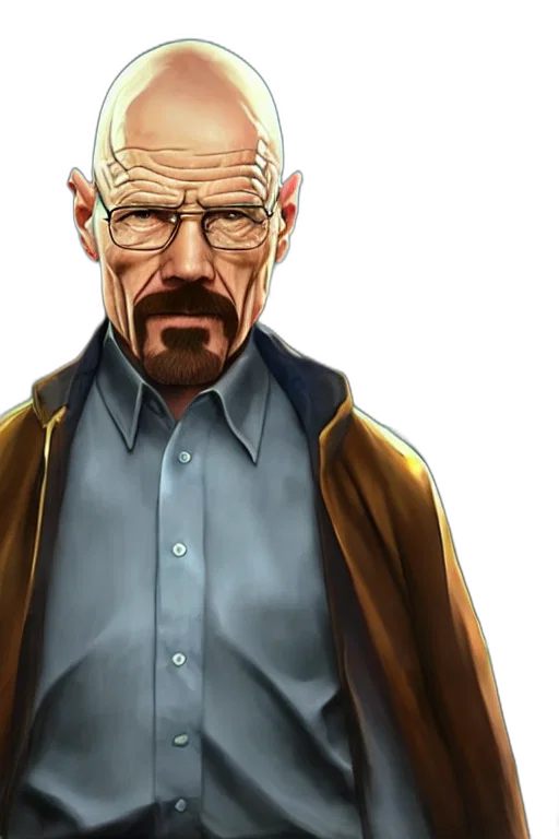 jacket, face, concept art, comic book art transparent PNG cut-out