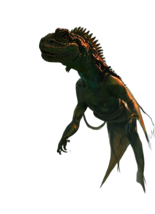 dragon, creature, animal, staff, concept art, photorealistic, 3d render, fantasy art transparent PNG cut-out