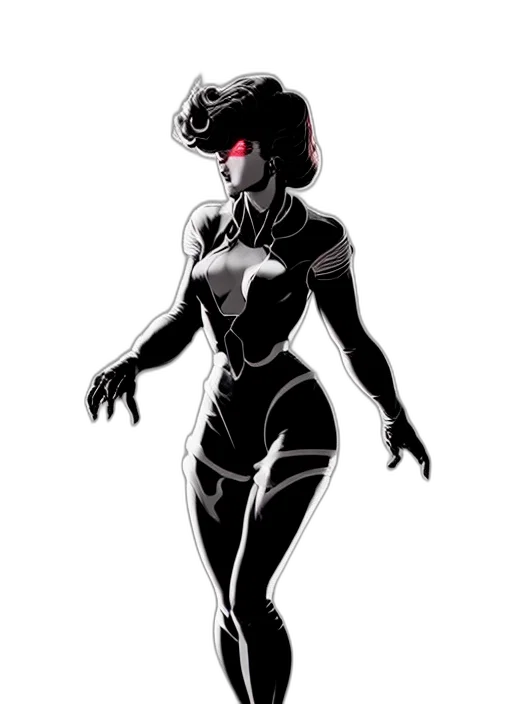 robot, mask, comic book art, concept art transparent PNG cut-out