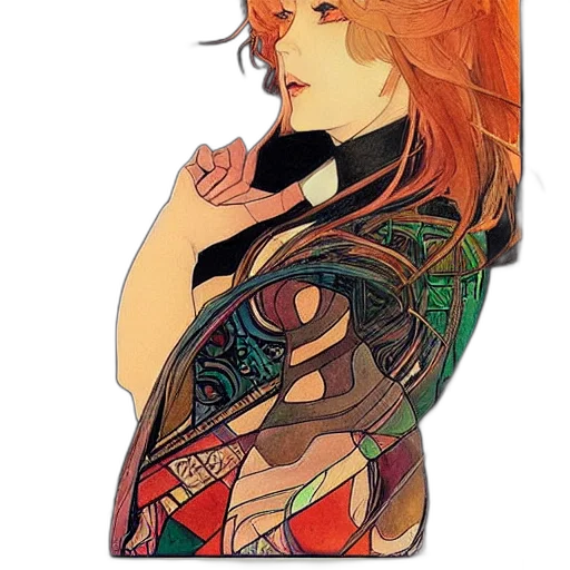 dress, face, jacket, mask transparent PNG cut-out