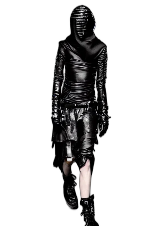 jacket, dress, concept art, cyberpunk transparent PNG cut-out