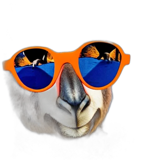 animal, 3d render, photorealistic, portrait transparent PNG cut-out