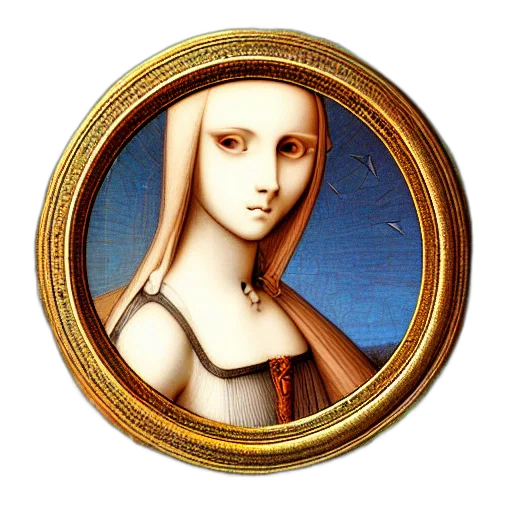 jewelry, face, crown, staff, oil painting, photorealistic, fantasy art, 3d render transparent PNG cut-out