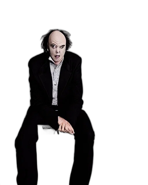 mask, creature, face, staff transparent PNG cut-out