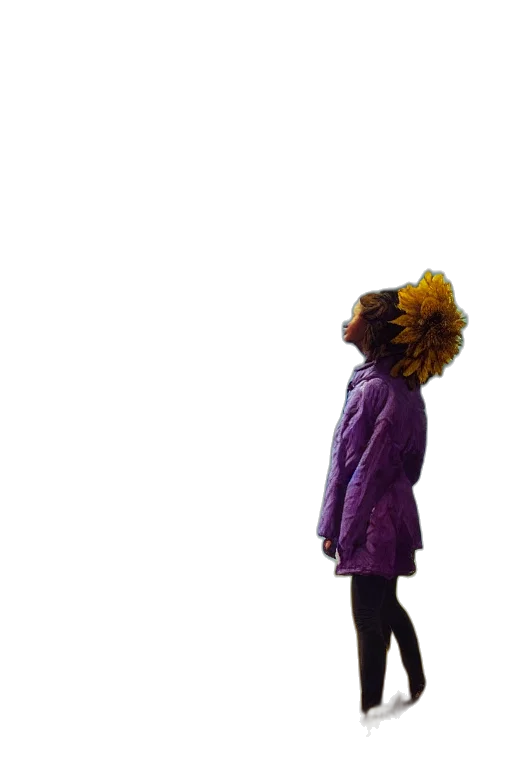 dress, umbrella, jacket, crown, 3d render, concept art, photorealistic, pixel art transparent PNG cut-out