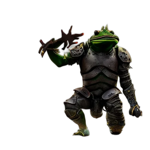 creature, staff, mask, animal transparent PNG cut-out
