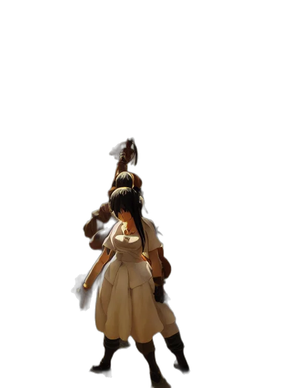 staff, weapon, sword, dress transparent PNG cut-out