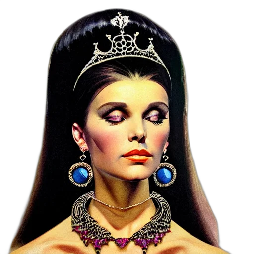 crown, jewelry, face, photorealistic transparent PNG cut-out