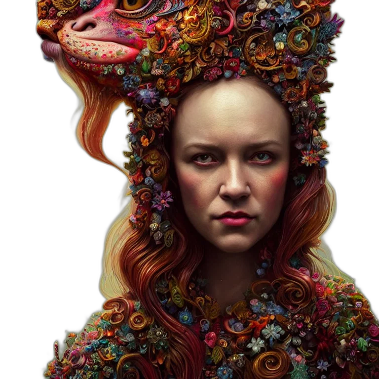 crown, face, dress, jewelry, fantasy art, photorealistic, concept art, comic book art transparent PNG cut-out