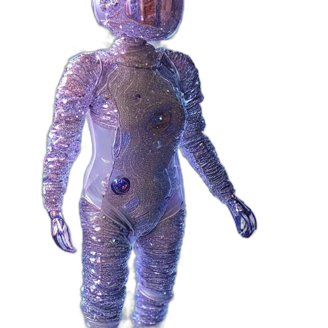 robot, dress, jewelry, creature transparent PNG cut-out
