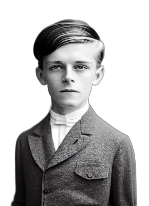 face, hat, jacket, staff transparent PNG cut-out