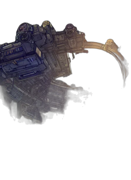 weapon, robot, sword, staff transparent PNG cut-out