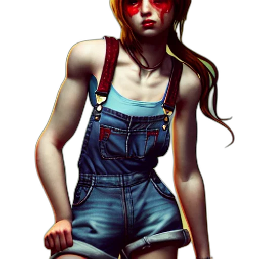 dress, face, concept art, comic book art, fantasy art, photorealistic, red, neon transparent PNG cut-out