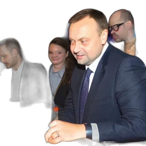 staff, jacket, face, photorealistic, andrzej, duda, night, club transparent PNG cut-out