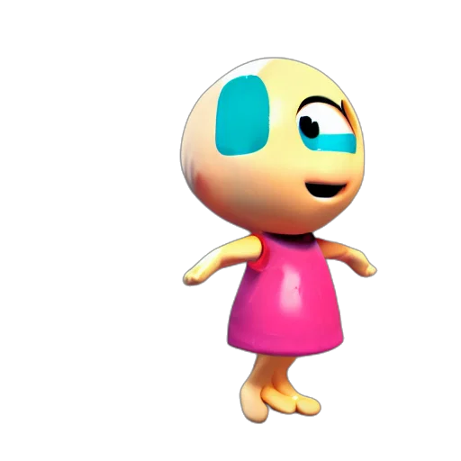 dress, face, robot, creature transparent PNG cut-out