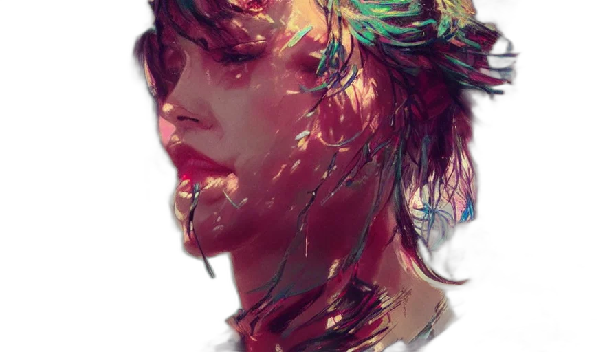 face, mask, robot, creature transparent PNG cut-out