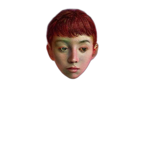 face, mask, creature, staff transparent PNG cut-out
