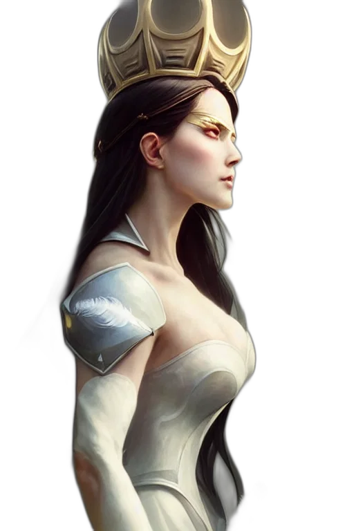 dress, face, jewelry, fantasy art, concept art, comic book art, photorealistic, art transparent PNG cut-out