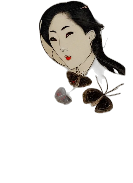 jewelry, mask, concept art, photorealistic transparent PNG cut-out